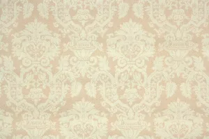 1930s Damask Vintage Wallpaper