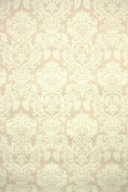 1930s Damask Vintage Wallpaper