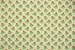 1940s Floral Vintage Wallpaper
