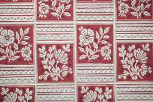 1950s Floral Vintage Wallpaper