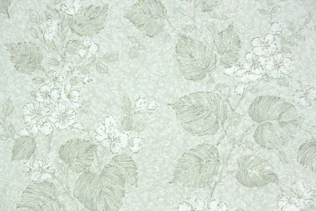 1950s Floral Vintage Wallpaper