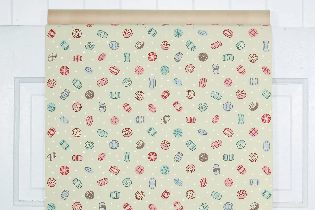 1950s Geometric Vintage Wallpaper