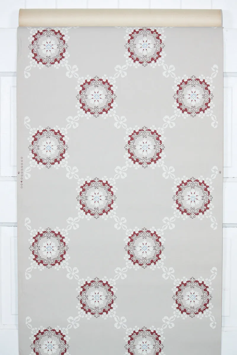 1950s Geometric Vintage Wallpaper