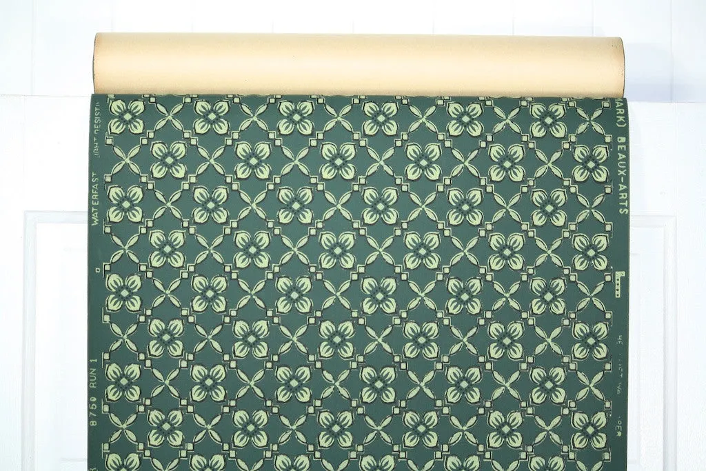 1950s Geometric Vintage Wallpaper