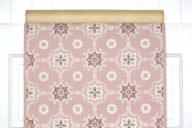 1950s Geometric Vintage Wallpaper