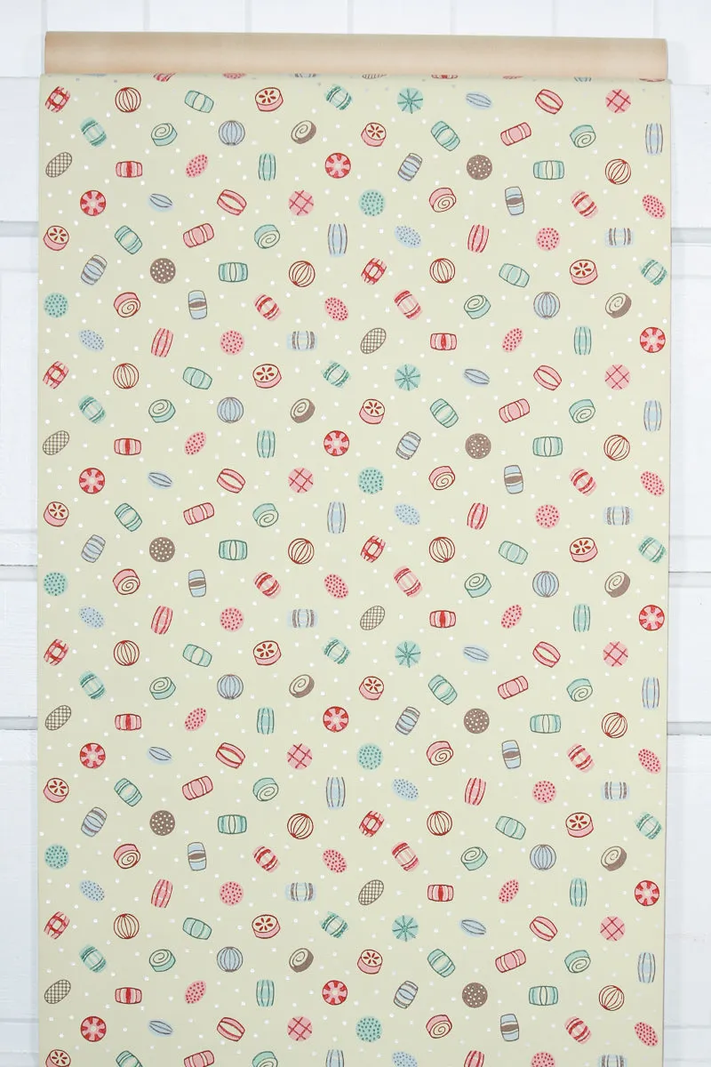 1950s Geometric Vintage Wallpaper