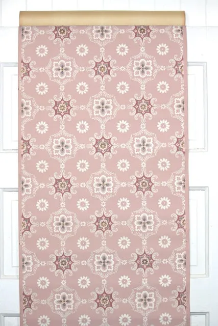 1950s Geometric Vintage Wallpaper