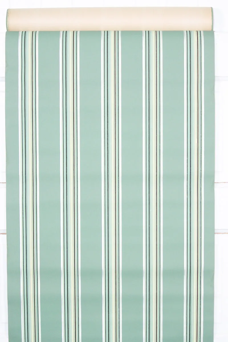 1950s Stripe Vintage Wallpaper