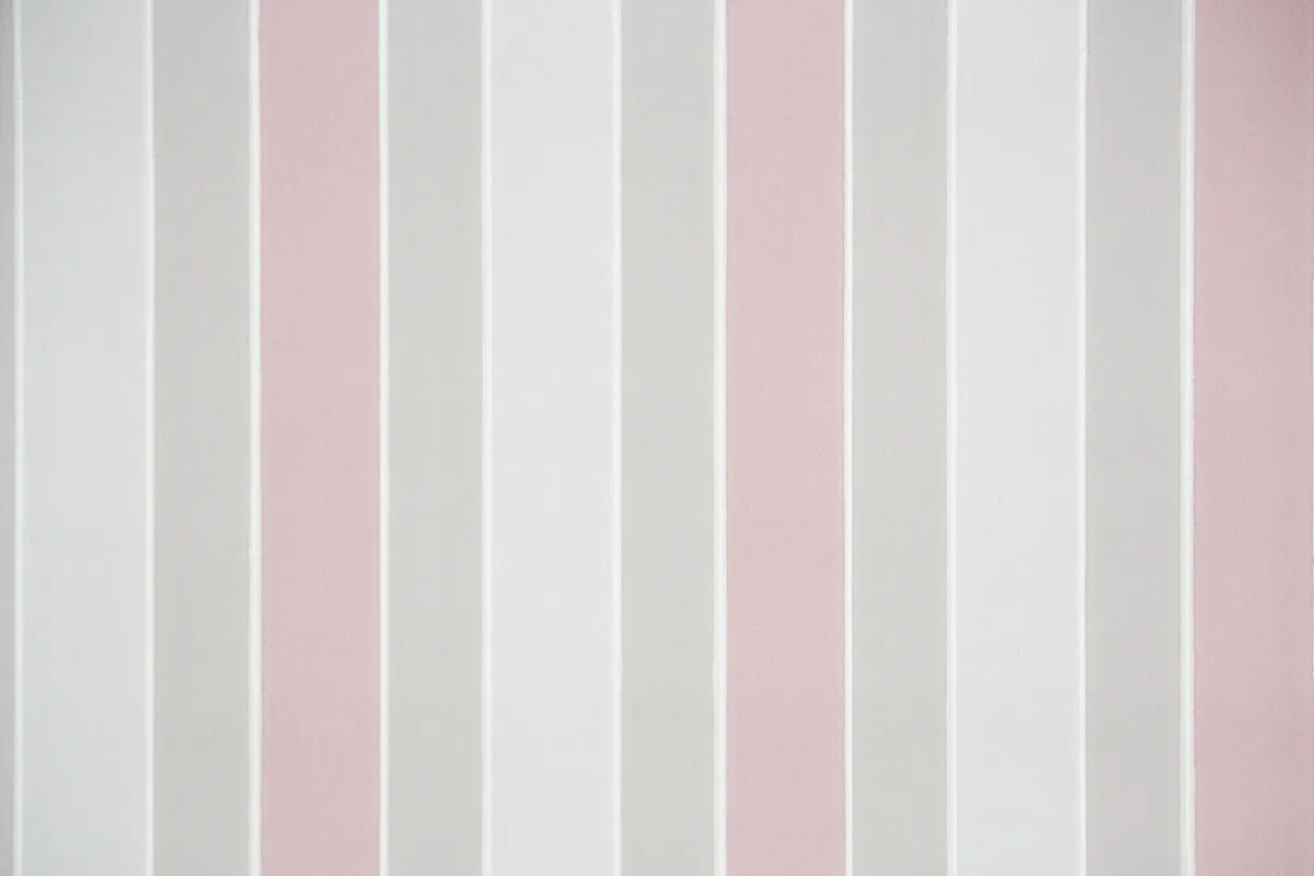 1950s Stripe Vintage Wallpaper