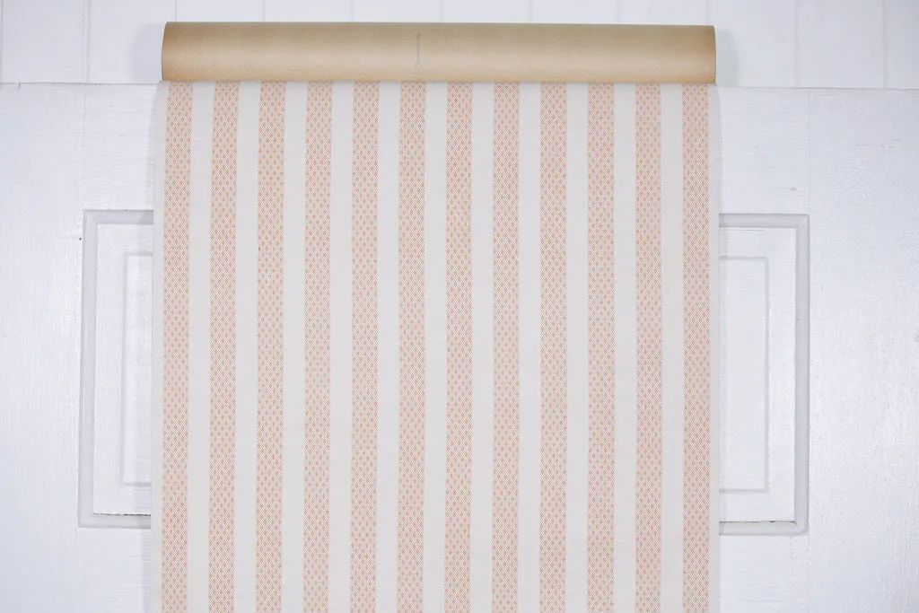 1950s Stripe Vintage Wallpaper