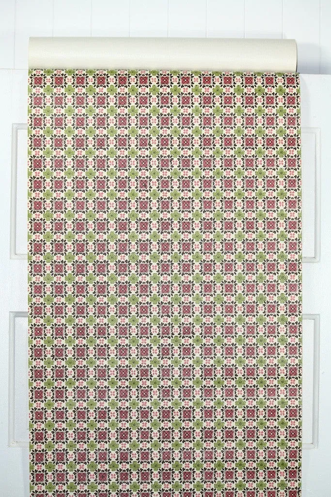 1960s Geometric Vintage Wallpaper