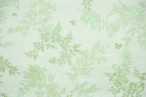 1970s Botanical Vinyl Vintage Wallpaper