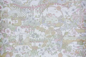 1970s Childrens Vintage Wallpaper