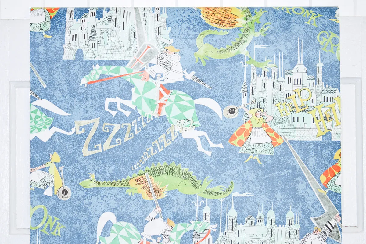 1970s Childrens Vintage Wallpaper