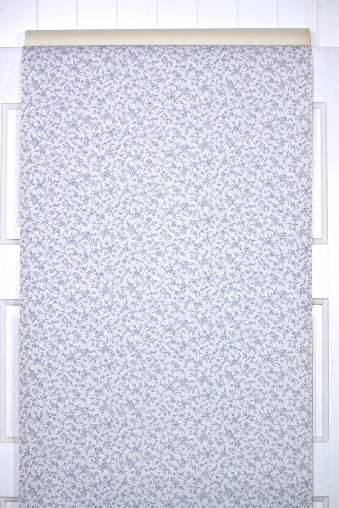 1970s Floral Vintage Wallpaper