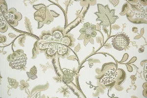 1970s Floral Vintage Wallpaper
