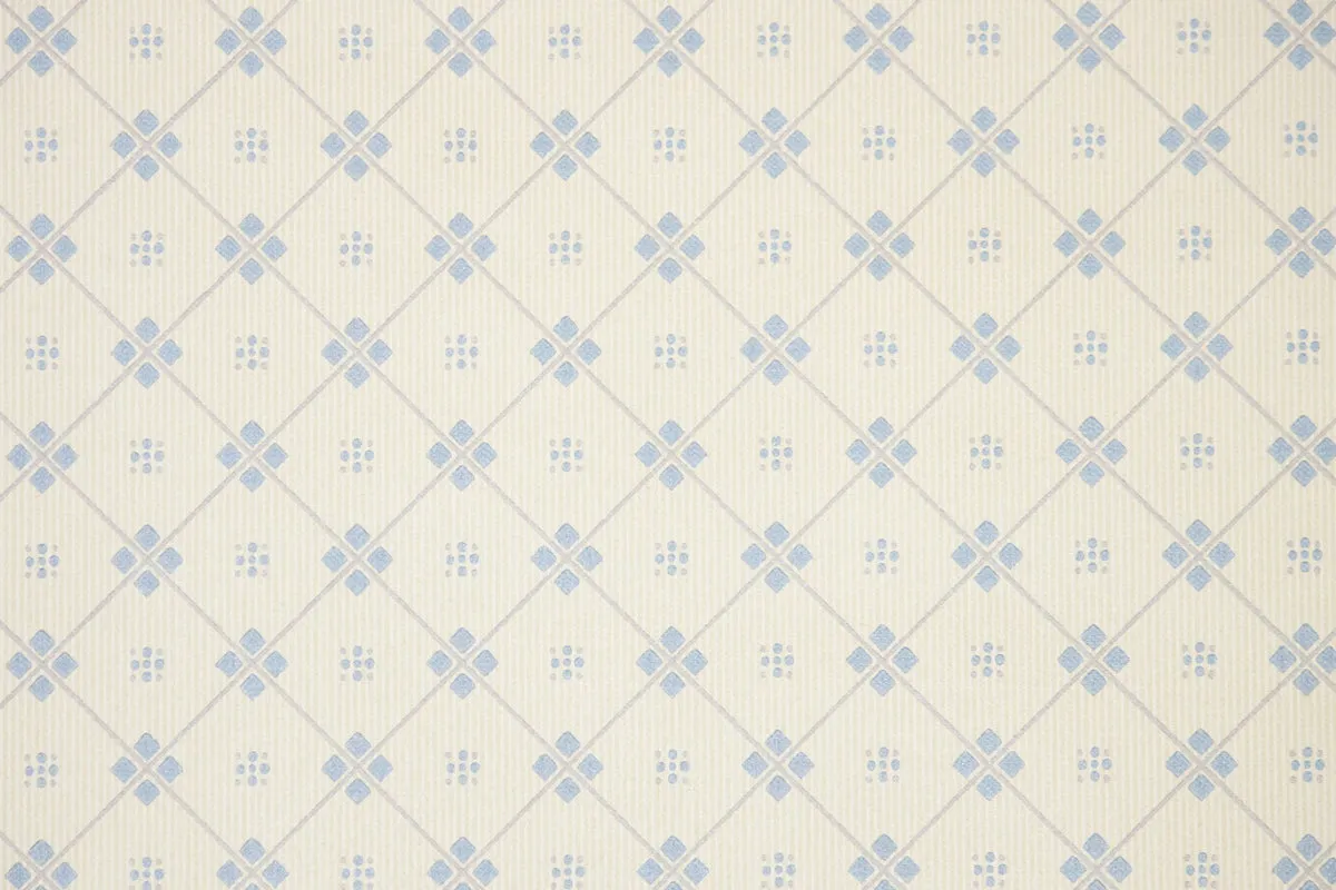 1970s Geometric Vintage Wallpaper