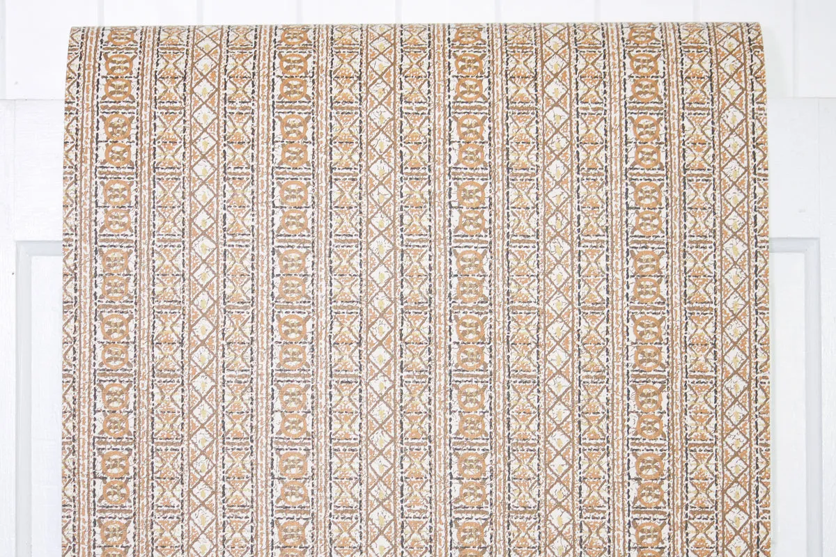 1970s Geometric Vintage Wallpaper