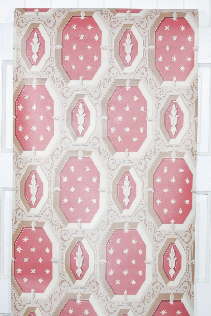 1970s Geometric Vintage Wallpaper