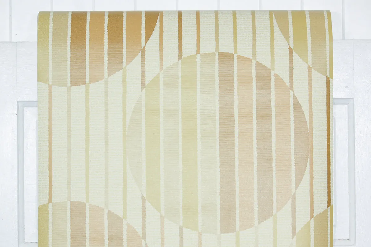1970s Geometric Vintage Wallpaper