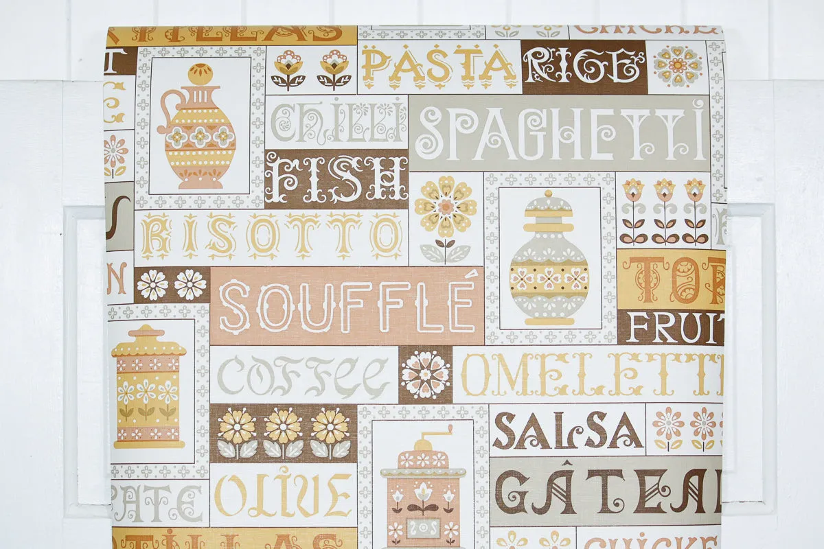 1970s Kitchen Vintage Wallpaper