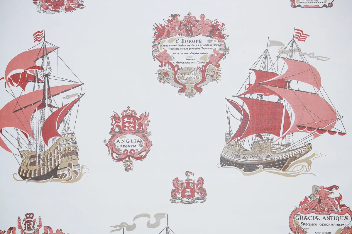 1970s Novelty Vintage Wallpaper