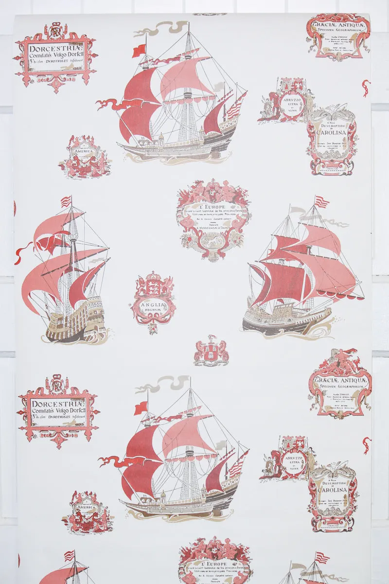 1970s Novelty Vintage Wallpaper