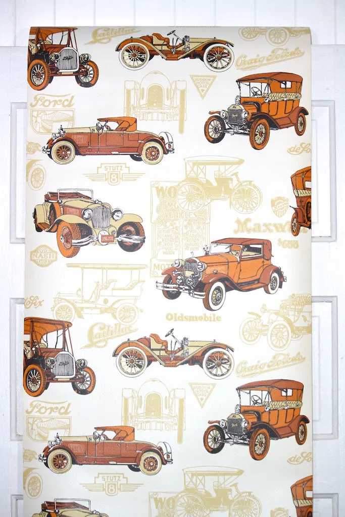 1970s Novelty Vintage Wallpaper
