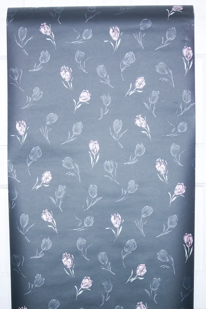 1980s | 1990s Floral Vintage Wallpaper