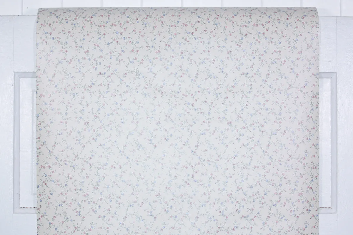 1980s | 1990s Floral Vintage Wallpaper