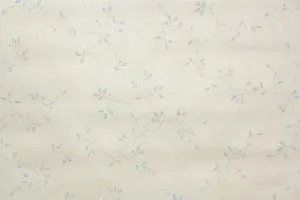 1980s Floral Vintage Wallpaper