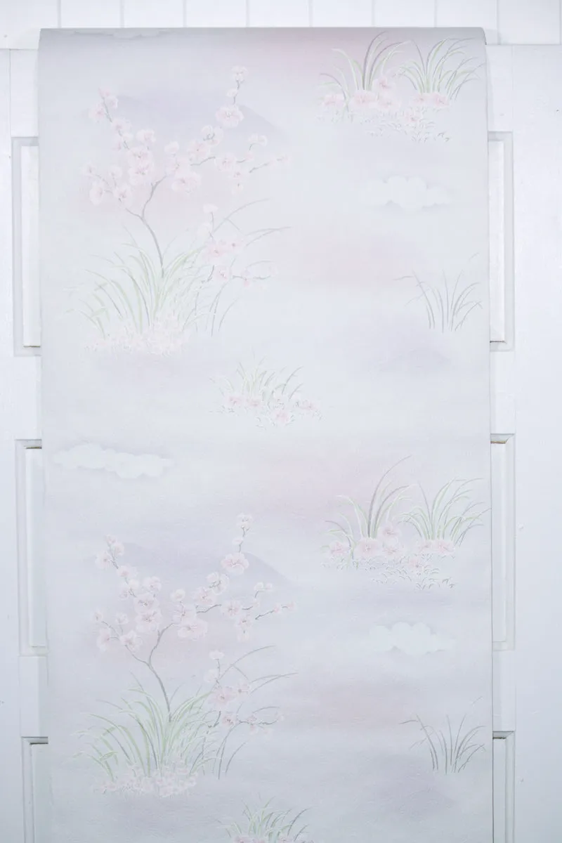 1980s Floral Vintage Wallpaper