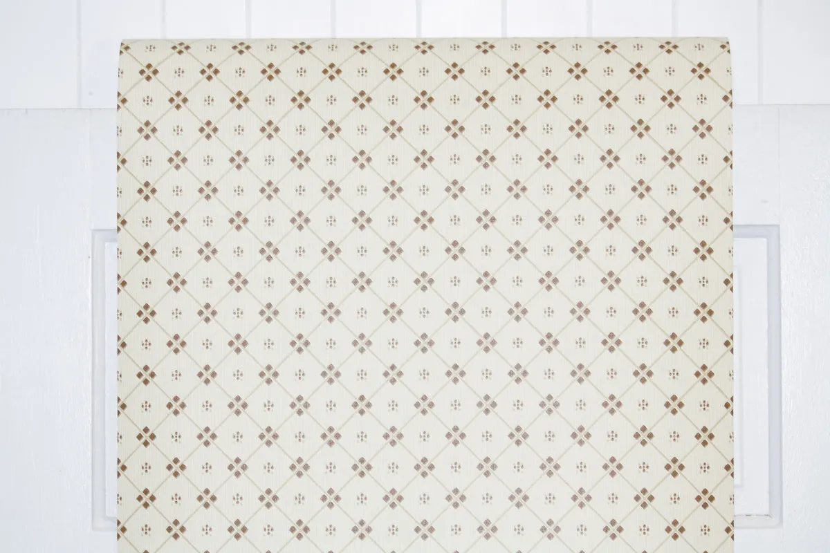 1980s Geometric Vintage Wallpaper