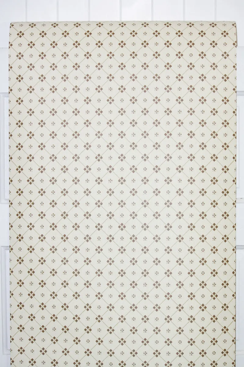 1980s Geometric Vintage Wallpaper