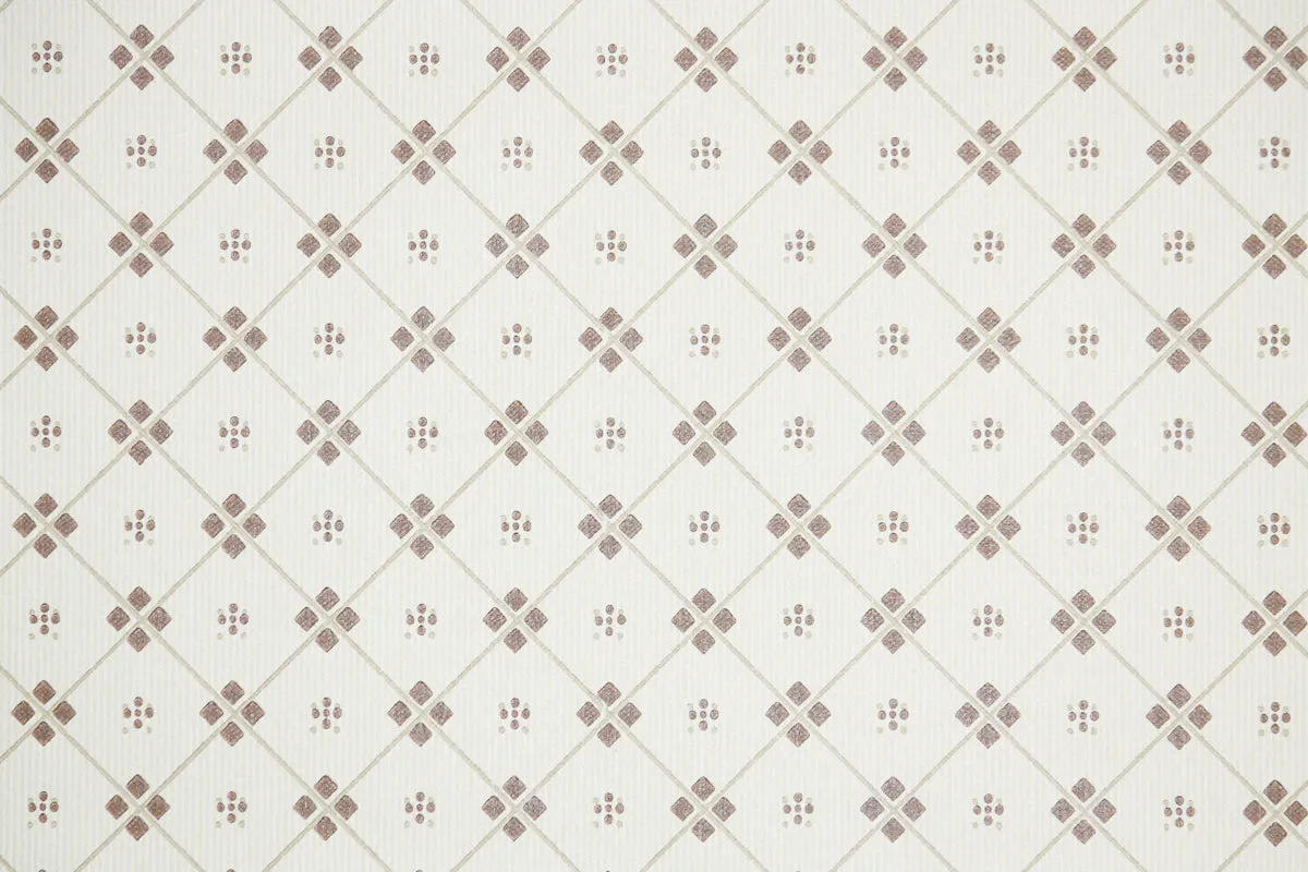 1980s Geometric Vintage Wallpaper