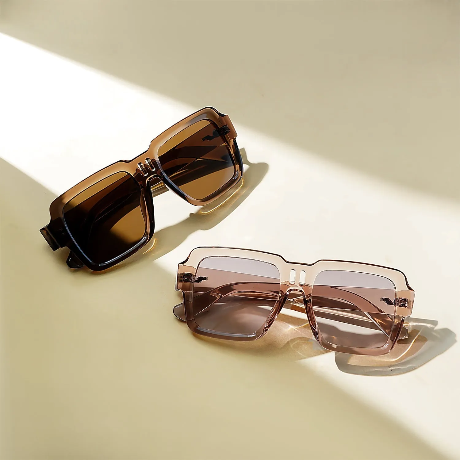 8 Colors - Cutout Design Sunglasses