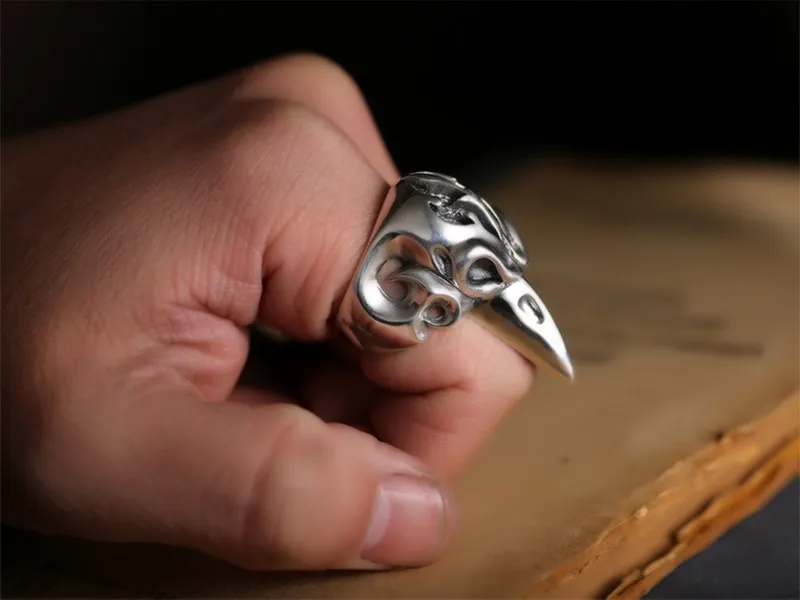 925 Sterling Silver Eagle Ring