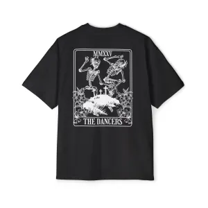 Aftrz Dancers Card Premium Heavy Oversized Short Sleeve T-Shirt