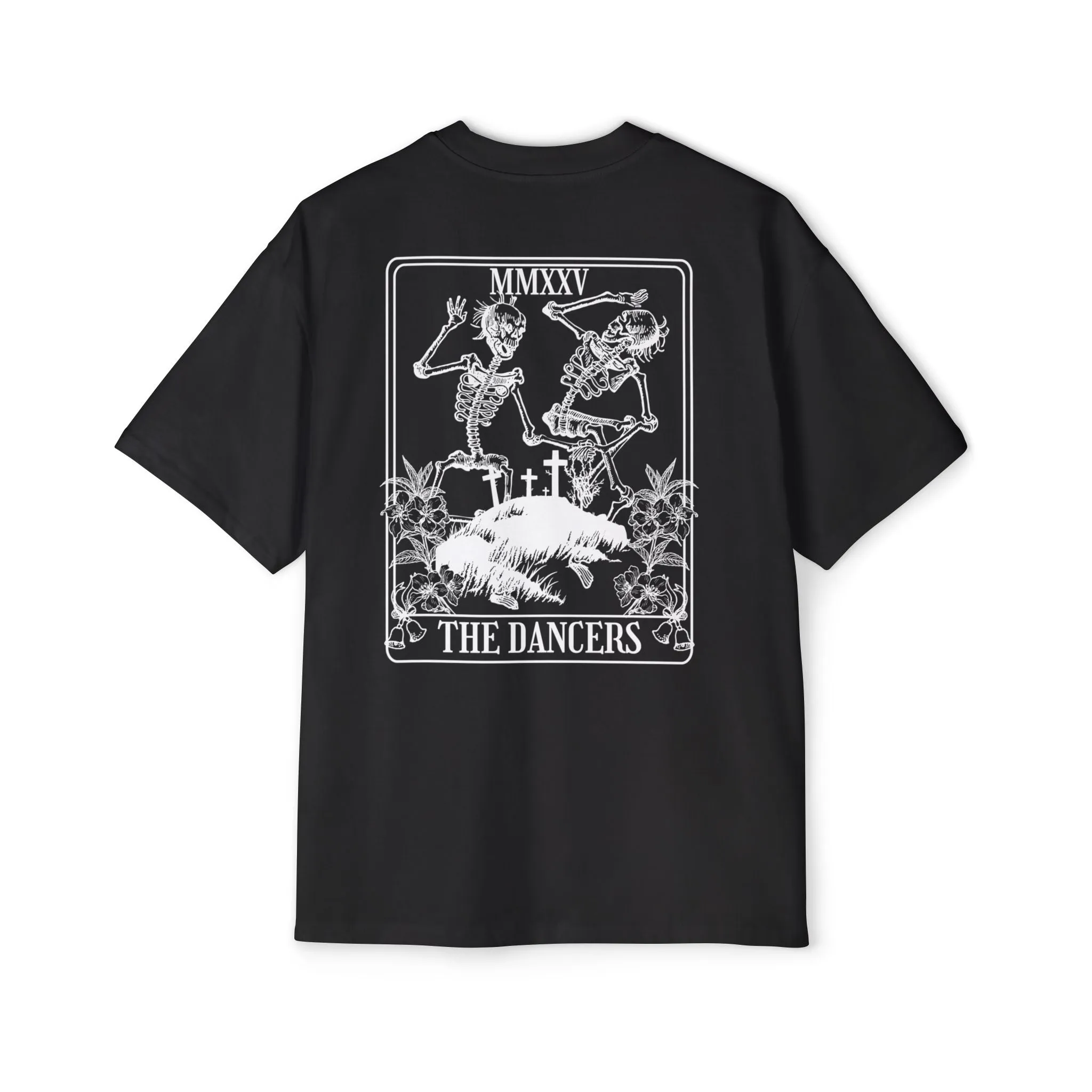 Aftrz Dancers Card Premium Heavy Oversized Short Sleeve T-Shirt