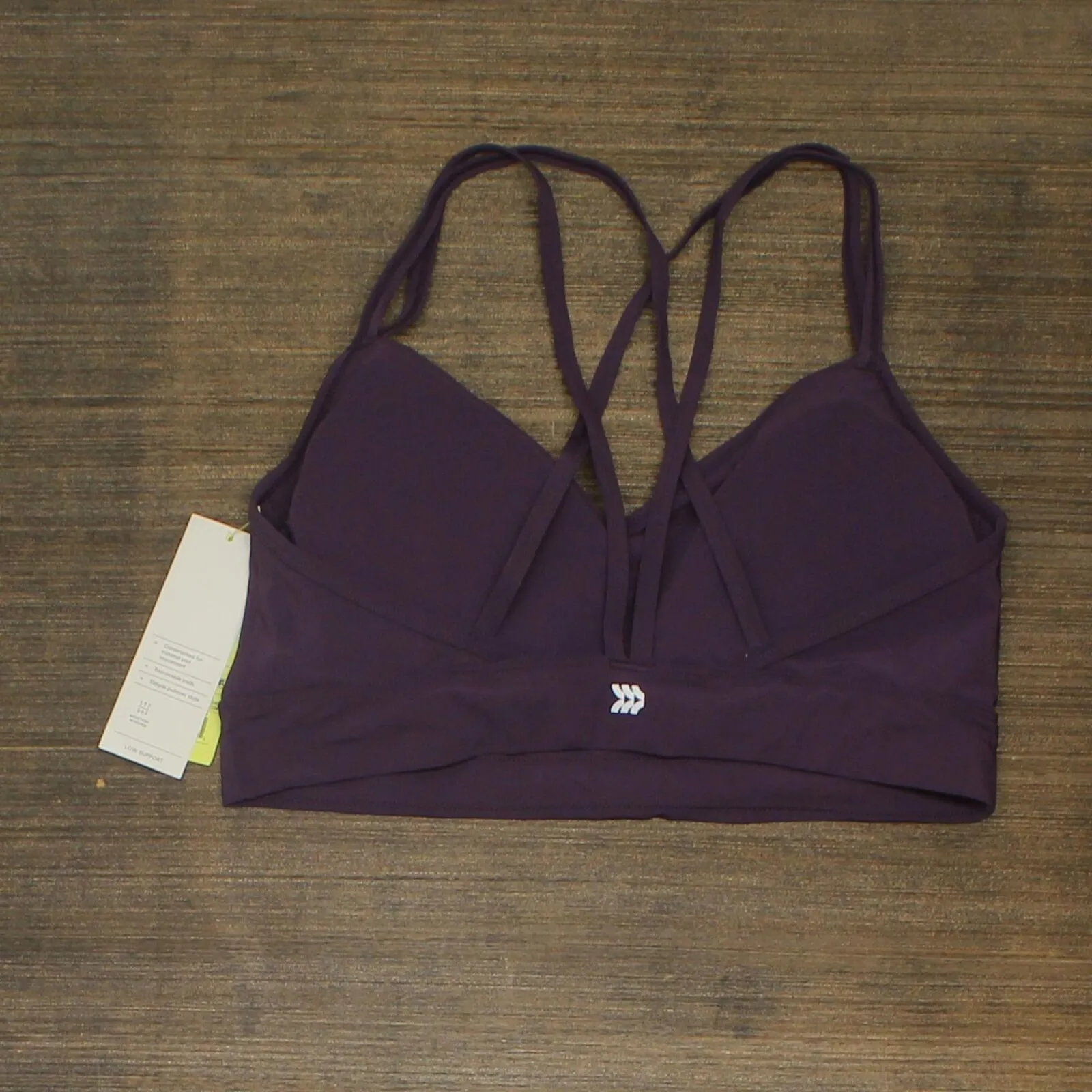 All in Motion Women's Low Support Strappy Longline Bra 77283251