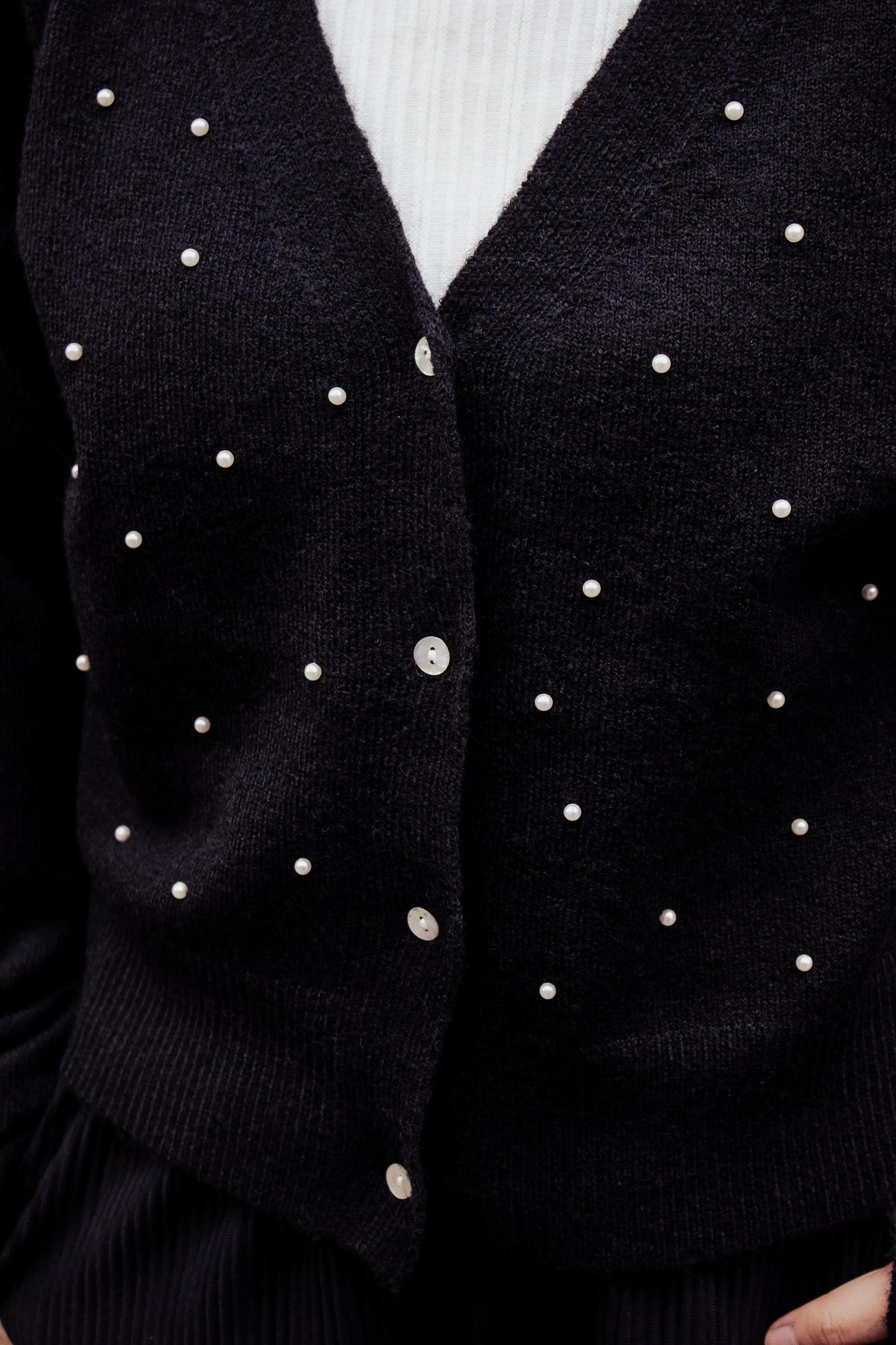 All Over Pearl Cardigan