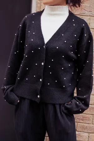 All Over Pearl Cardigan