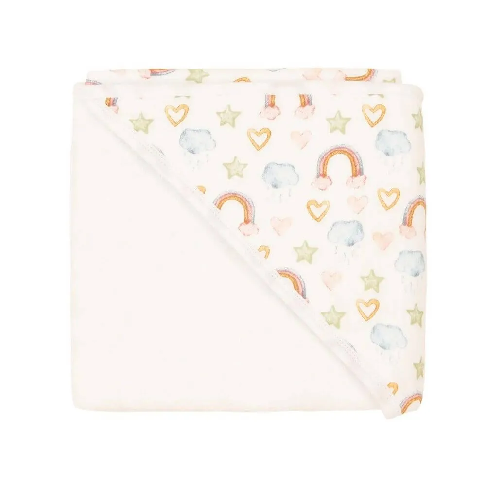 All4Ella Rainbow Dreams Hooded Towel