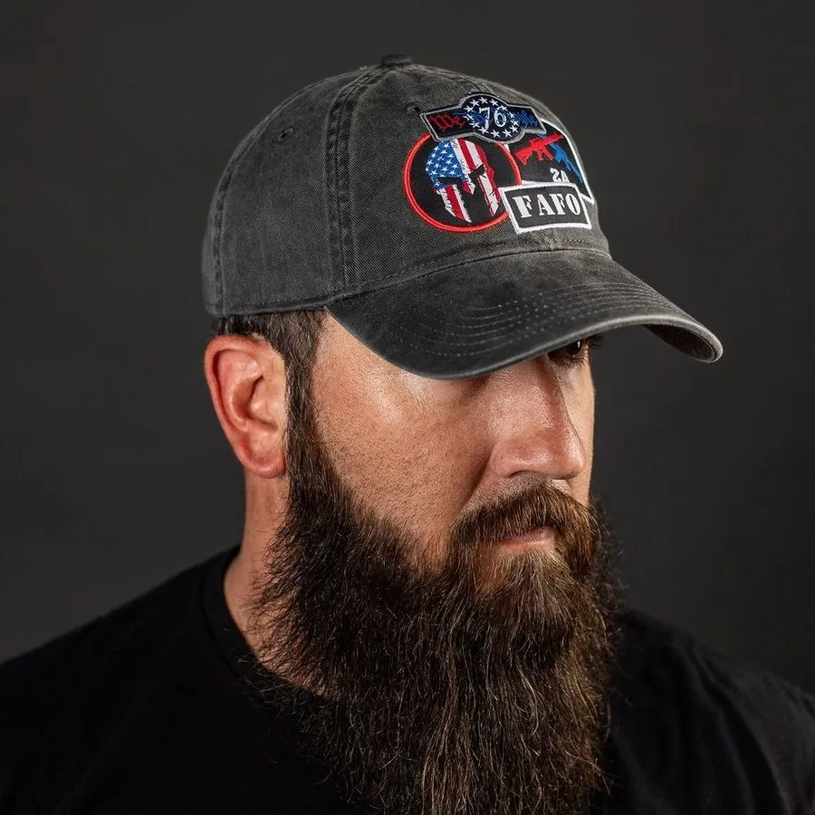 American Patriot Patch Dad Hat