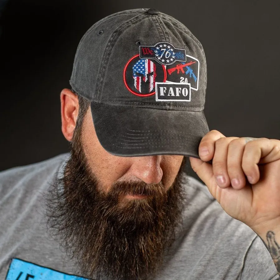 American Patriot Patch Dad Hat