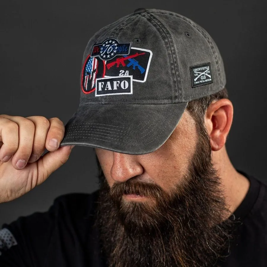 American Patriot Patch Dad Hat