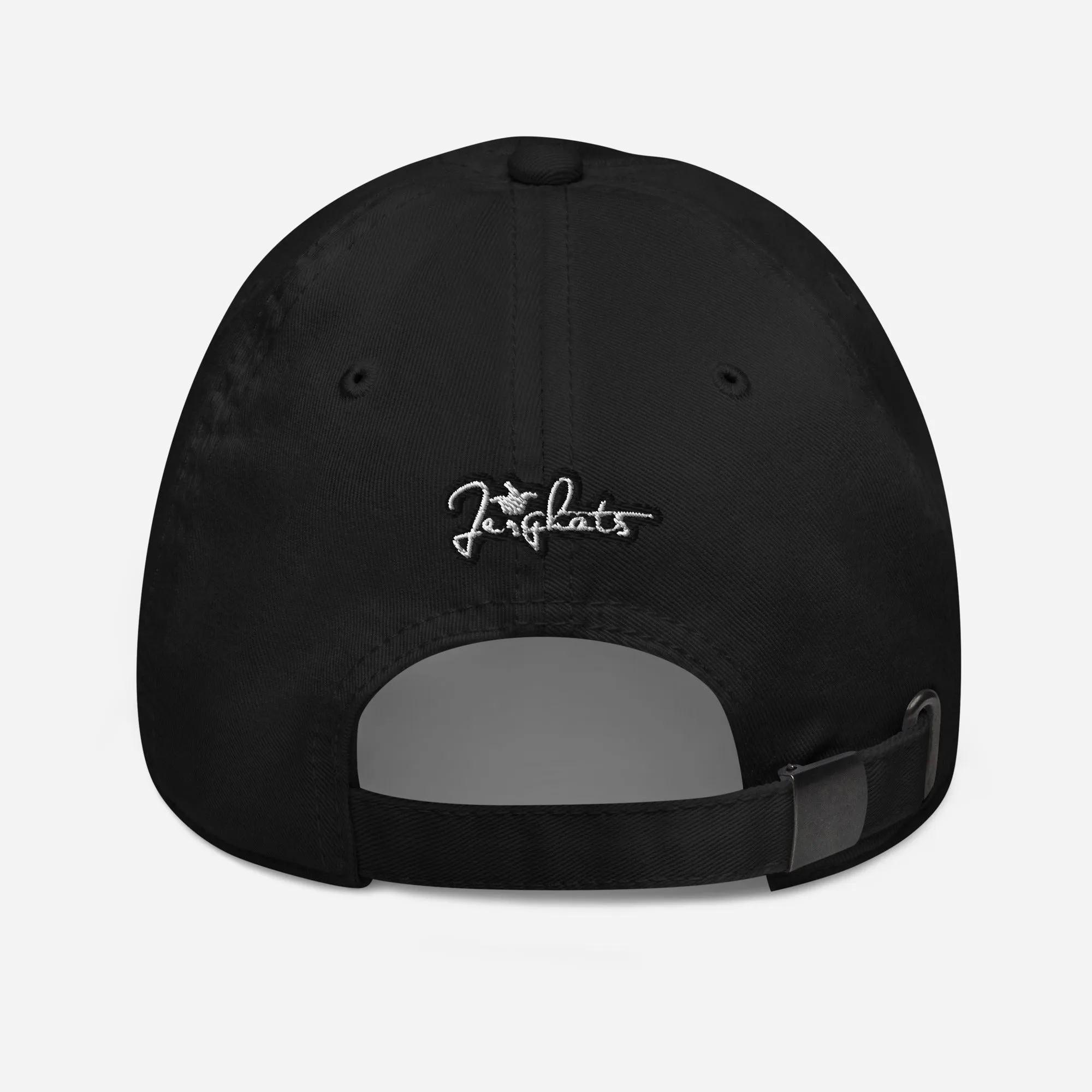 Angry distressed baseball cap