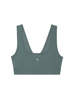 Anine Bing Renae Bra in Dark Sage