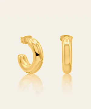 Aria Gold Hoops