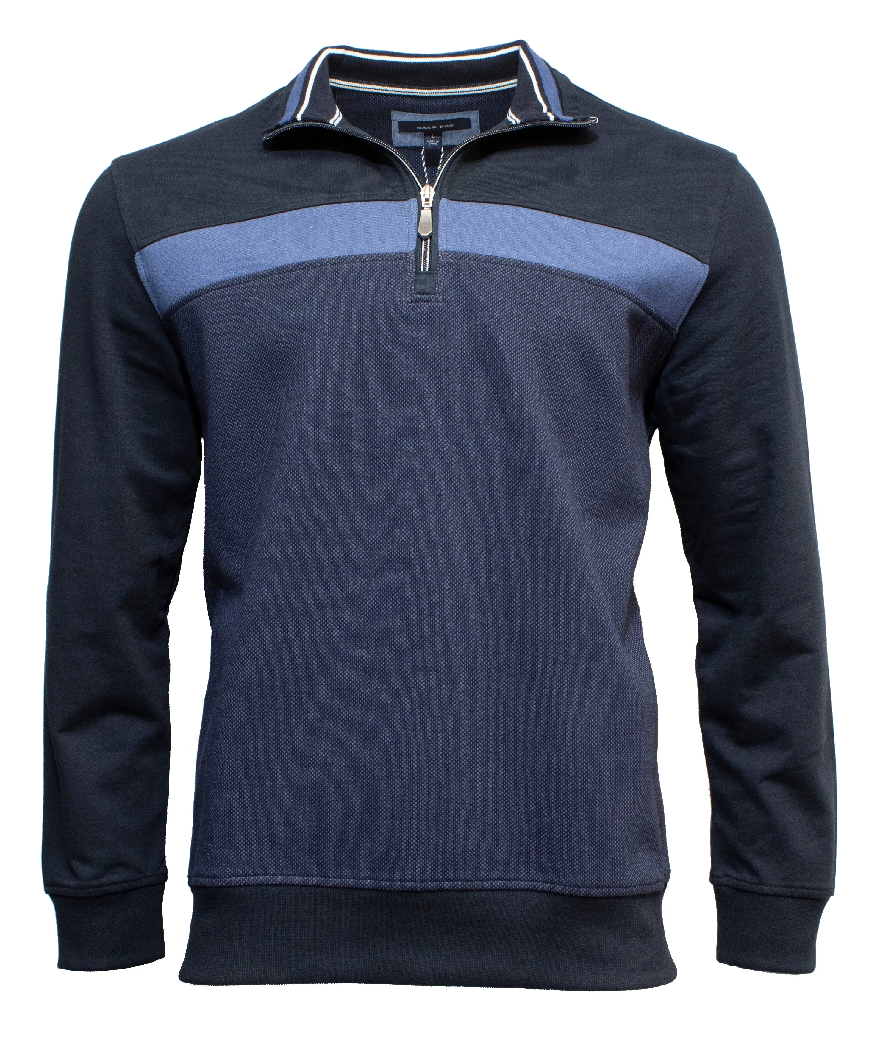 Back Bay French Terry Chest Panel Fleece